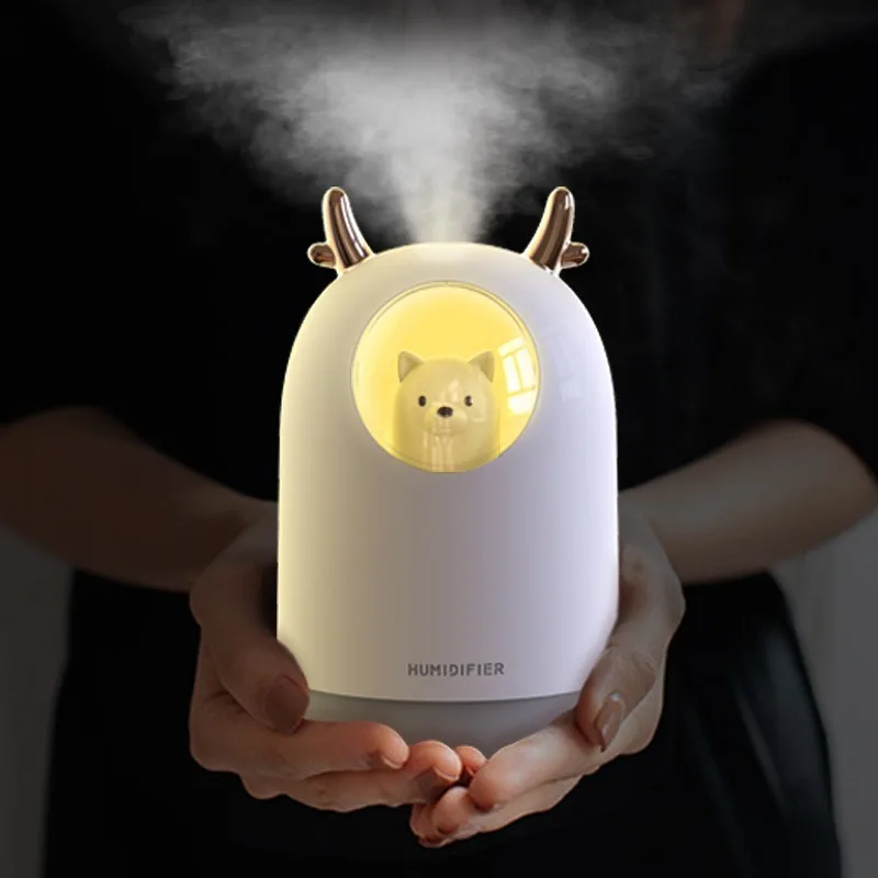Bear Humidifier USB Fog Colorful LED Car Mini Mute Bedroom Office Home Air Atomizer
Bear Humidifier USB Fog Colorful LED Car Mini Mute Bedroom Office Home Air Atomizer