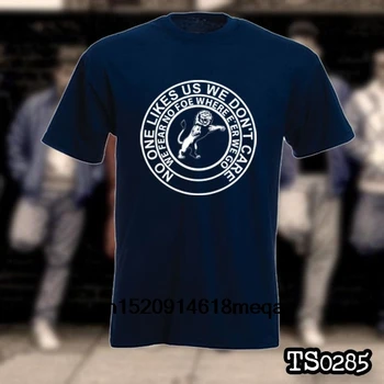 Millwall Hooligans T-shirt Men's Round Neck Short Sleeves Cotton T-shirt in Black
Millwall Hooligans T-shirt Men's Round Neck Short Sleeves Cotton T-shirt in Black