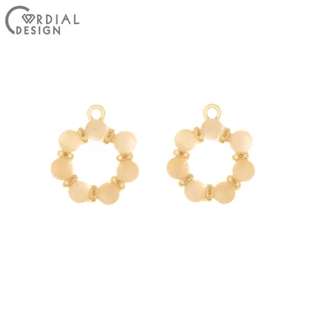 Cordial Design 100Pcs 16*19MM Jewelry Accessories/DIY Making/Loop Shape/Cat Eye Effect/Hand Made/Connectors/Earring Findings
Cordial Design 100Pcs 16*19MM Jewelry Accessories/DIY Making/Loop Shape/Cat Eye Effect/Hand Made/Connectors/Earring Findings