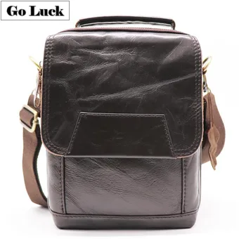 GO-LUCK Brand Genuine Leather Top-Handle Handbag Men Cross Body Shoulder Bag Men's Cowhide Messenger Bags Casual Travel Pack
GO-LUCK Brand Genuine Leather Top-Handle Handbag Men Cross Body Shoulder Bag Men's Cowhide Messenger Bags Casual Travel Pack