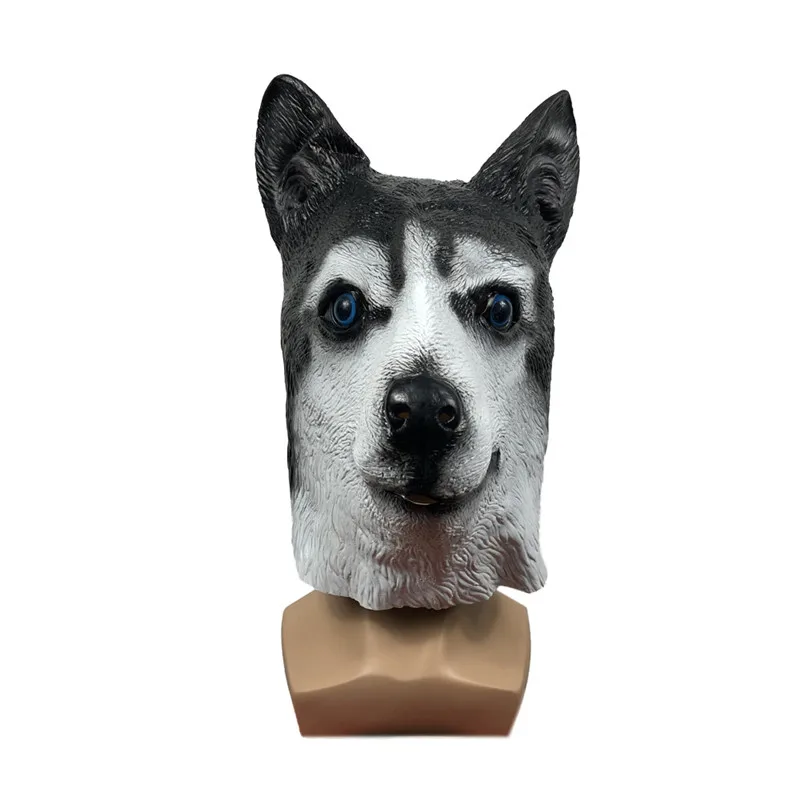 Halloween Animal mask Latex Animal Head Mask Husky Dog Mask for Halloween Costume Party Props
Halloween Animal mask Latex Animal Head Mask Husky Dog Mask for Halloween Costume Party Props