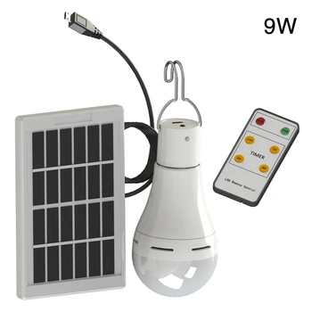 LED Bulb Camping Outdoors Lamp USB Charging Solar Panel Hiking Lantern Adjustable Brightness Remote Control With Hook Garden
LED Bulb Camping Outdoors Lamp USB Charging Solar Panel Hiking Lantern Adjustable Brightness Remote Control With Hook Garden