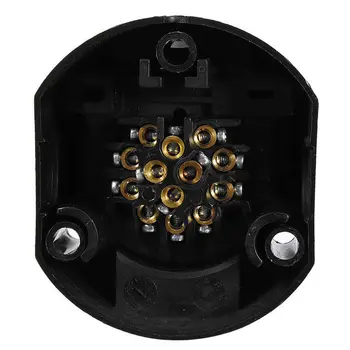 Black 1Pcs Socket Waterproof 13 Pin Connector Adapter For Trailer Towbar Caravan Truck Durable Hot
Black 1Pcs Socket Waterproof 13 Pin Connector Adapter For Trailer Towbar Caravan Truck Durable Hot