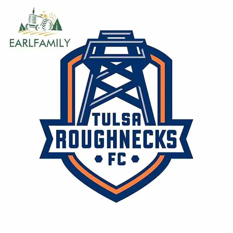 EARLFAMILY 13cm x 11.5cm for Tulsa Roughnecks FC USL Soccer Cartoon Car Stickers Vinyl JDM Bumper Trunk Truck Graphics Decal
EARLFAMILY 13cm x 11.5cm for Tulsa Roughnecks FC USL Soccer Cartoon Car Stickers Vinyl JDM Bumper Trunk Truck Graphics Decal