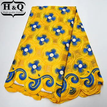 Newest African Dry Laces Fabric 100% Cotton 5 Yards Swiss Voile Lace Fabric With Stones Rhinestones For Party B9778701162-50C
Newest African Dry Laces Fabric 100% Cotton 5 Yards Swiss Voile Lace Fabric With Stones Rhinestones For Party B9778701162-50C