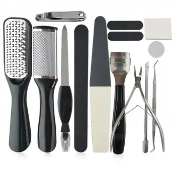 15PCS Stainless Steel Foot File Pedicure Kit Deadskin Callus Remover for Adults 28TA
15PCS Stainless Steel Foot File Pedicure Kit Deadskin Callus Remover for Adults 28TA