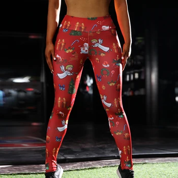 Woman's Running Leggins Christmas Print Push Up Mujer Leggings Fashion High Waist Slim Leggings Mallas Deporte Sports Pants
Woman's Running Leggins Christmas Print Push Up Mujer Leggings Fashion High Waist Slim Leggings Mallas Deporte Sports Pants
