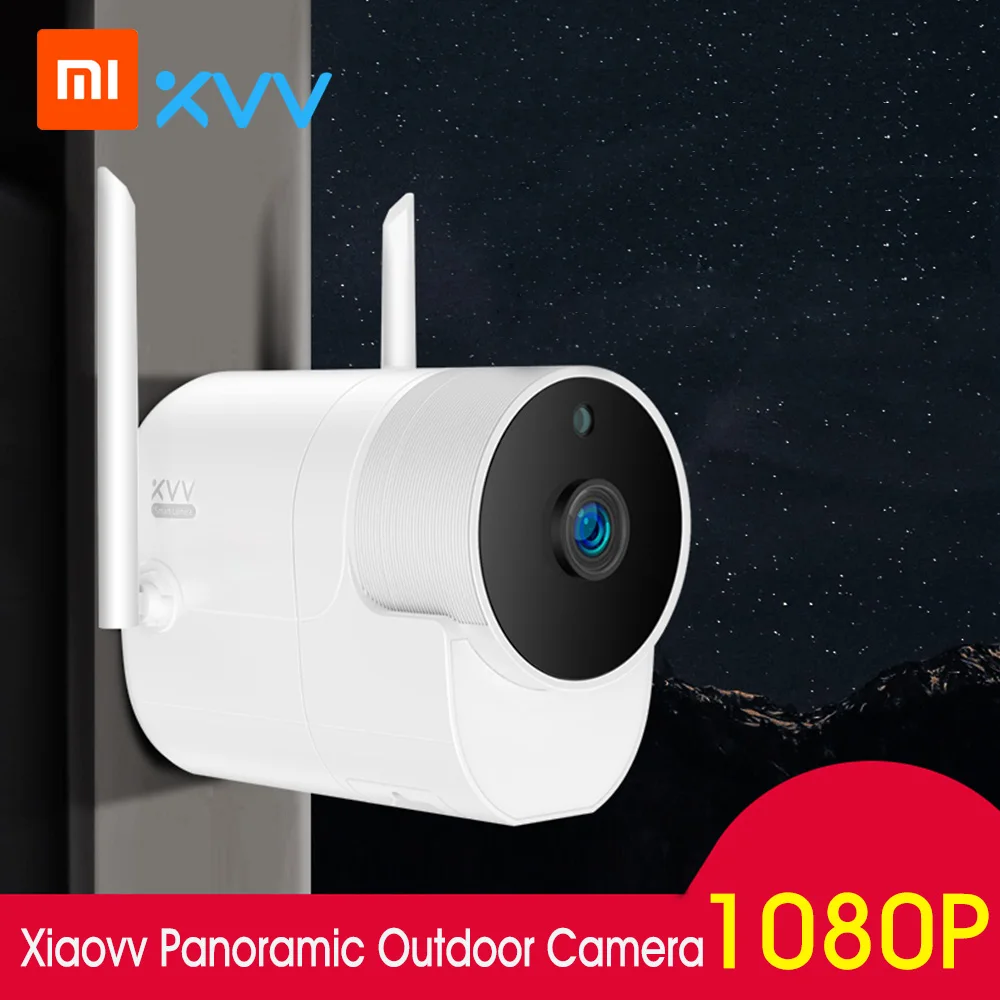 Xiaomi Youpin Xiaovv Outdoor Panoramic Camera 1080P HD Home Security Camera Waterproof Dustproof Wireless WIFI IP Cam Infrared
Xiaomi Youpin Xiaovv Outdoor Panoramic Camera 1080P HD Home Security Camera Waterproof Dustproof Wireless WIFI IP Cam Infrared