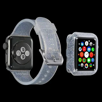 For Apple Watch Bands 42(38) mm, Replacement Wristbands Glitter Bling Straps Bracelet For Apple Watch Series 5 4 3 2 1
For Apple Watch Bands 42(38) mm, Replacement Wristbands Glitter Bling Straps Bracelet For Apple Watch Series 5 4 3 2 1