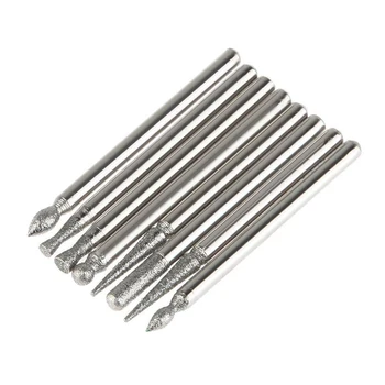 50Pc Diamond Coated Grinding Grinder Head Glass Burr For Rotary Tools New
50Pc Diamond Coated Grinding Grinder Head Glass Burr For Rotary Tools New