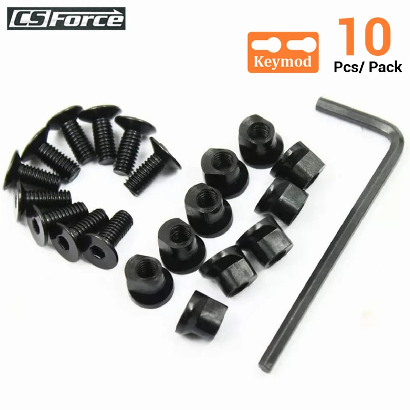 10 Pcs/lot Keymod Screw And Nut Replacement Set for Keymod Handguard Rail Sections Hunting Gun Accessories
10 Pcs/lot Keymod Screw And Nut Replacement Set for Keymod Handguard Rail Sections Hunting Gun Accessories