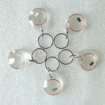 UID changable Transparent keyfobs rfid tag 13.56mhz chip keyfob IC keychain 2000pcs/Lot
UID changable Transparent keyfobs rfid tag 13.56mhz chip keyfob IC keychain 2000pcs/Lot