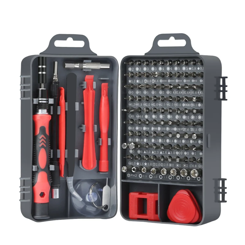 Screwdriver Set Precision Torx Hex Screw Driver Bit Kit Magnetic Bits 115 In 1 Multi tools Repair Mobile Phone Home Hand Tools
Screwdriver Set Precision Torx Hex Screw Driver Bit Kit Magnetic Bits 115 In 1 Multi tools Repair Mobile Phone Home Hand Tools