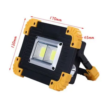 Led Portable Spotlight 2400lm Super Bright Led Work Light Rechargeable for Outdoor Camping Lampe Led Flashlight 
Led Portable Spotlight 2400lm Super Bright Led Work Light Rechargeable for Outdoor Camping Lampe Led Flashlight