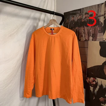 Autumn and winter solid color round neck long-sleeved T-shirt Korean version of the loose trend coat tide 86
Autumn and winter solid color round neck long-sleeved T-shirt Korean version of the loose trend coat tide 86