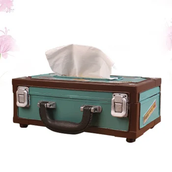 Retro Box Shape Tissue Box Napkin Storage Container Paper Towel Holder for Home Bar Office
Retro Box Shape Tissue Box Napkin Storage Container Paper Towel Holder for Home Bar Office