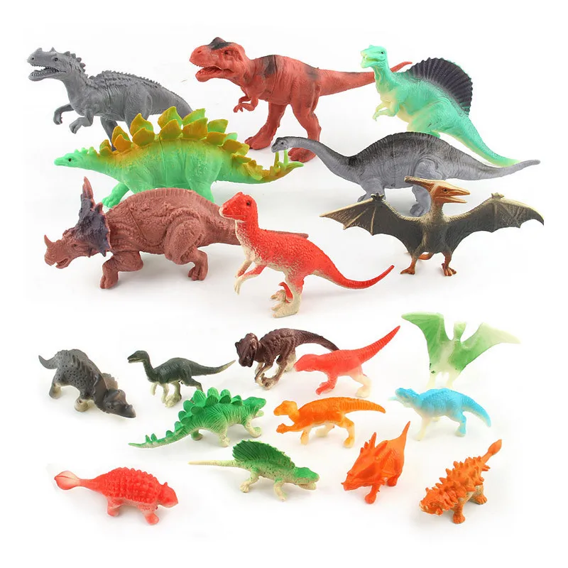 Foreign Trade Cross Border Simulated Dinosaur Models Vinyl Color Toy Set Garage Kit Decoration 20-
Foreign Trade Cross Border Simulated Dinosaur Models Vinyl Color Toy Set Garage Kit Decoration 20-