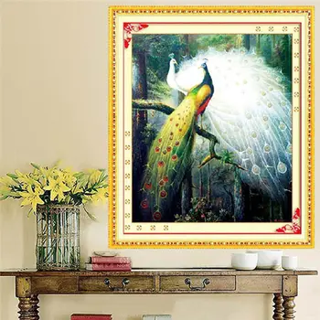 Handwork Painting Needlework DMC Cross Stitch Full Embroidery Kit Forest Love Bird Peacock Print Pattern Cross-Stitch Gifts
Handwork Painting Needlework DMC Cross Stitch Full Embroidery Kit Forest Love Bird Peacock Print Pattern Cross-Stitch Gifts