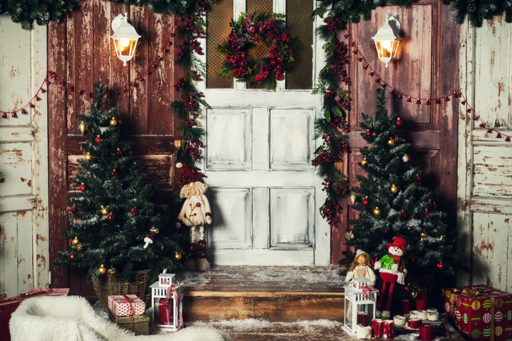 Christmas Photography Backdrops Christmas Tree Interior Door Decor Children Baby Studio Photo Background Photocall BackdropW4716
Christmas Photography Backdrops Christmas Tree Interior Door Decor Children Baby Studio Photo Background Photocall BackdropW4716