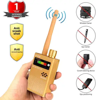 Anti-Spy Wireless Anti-Mini Camera RF Signal Detector GPS Camera Signal Detector GSM Listening Device GPS Radar Radio Scanner
Anti-Spy Wireless Anti-Mini Camera RF Signal Detector GPS Camera Signal Detector GSM Listening Device GPS Radar Radio Scanner