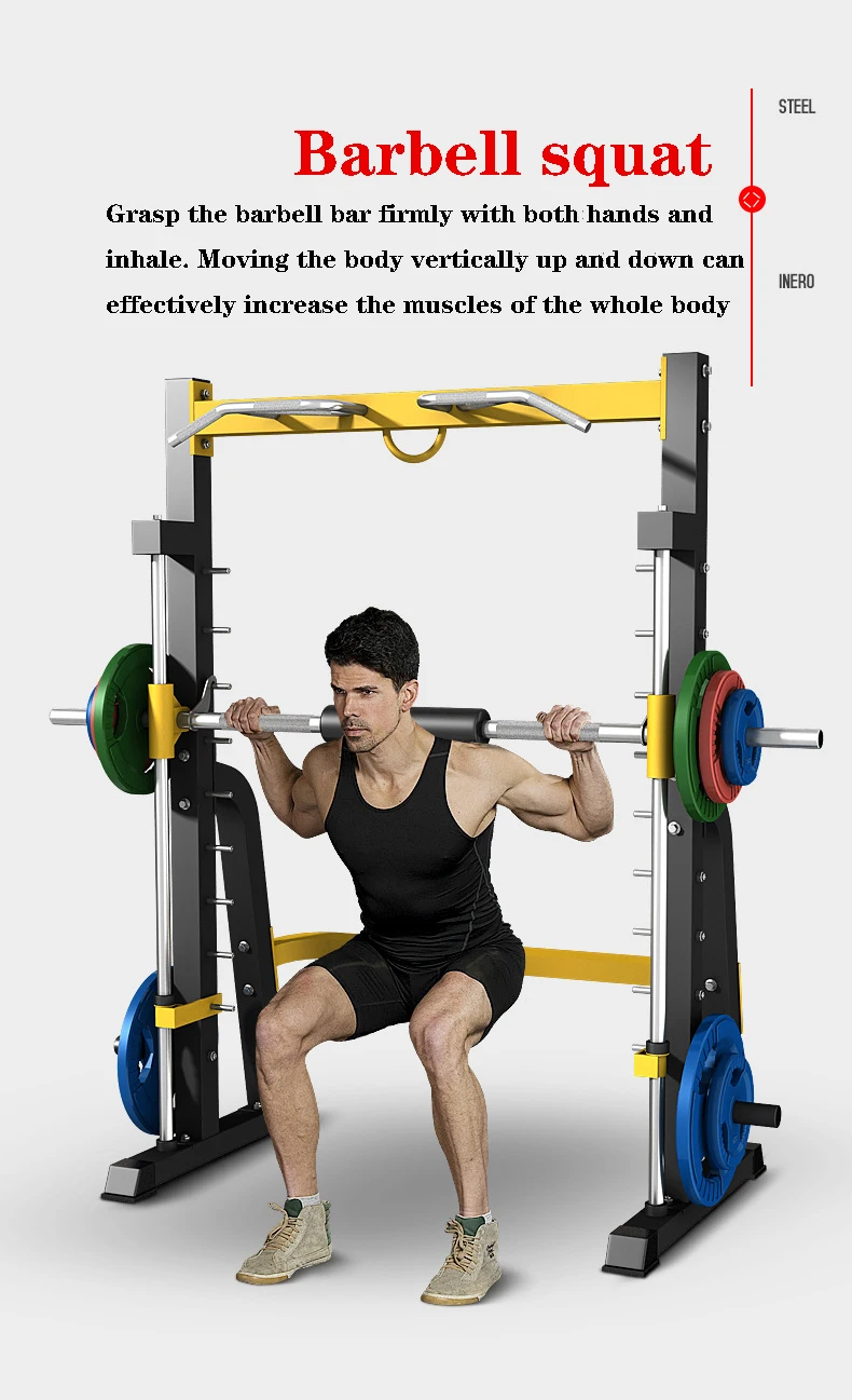 Gantry Weightlifting Bed Squat Rack