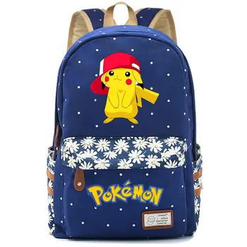 2020 New Hot Anime Ash Ketchum Pikachu Flowers Dot Boy Girl School Bag Women Bagpack Teenagers Schoolbag Canvas Lady Backpack
2020 New Hot Anime Ash Ketchum Pikachu Flowers Dot Boy Girl School Bag Women Bagpack Teenagers Schoolbag Canvas Lady Backpack