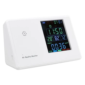 Air Quality Monitor Portable Multifunctional CO2 PM2.5 PM10 Temperature and Humidity HCHO Detector
Air Quality Monitor Portable Multifunctional CO2 PM2.5 PM10 Temperature and Humidity HCHO Detector