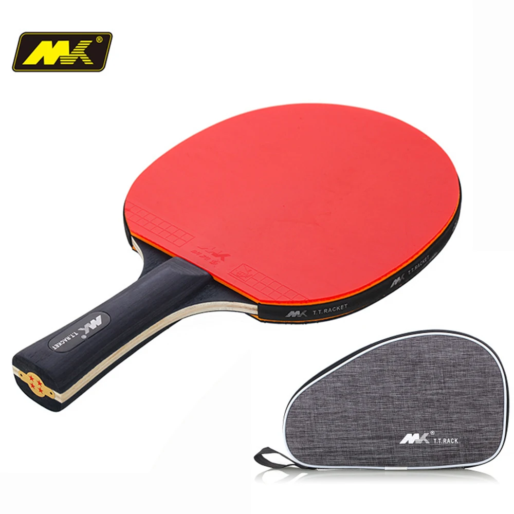 1Pcs Upgraded 4 Star Carbon Table Tennis Racket Set Lightweight Powerful Ping Pong Paddle Bat With Good Control Send Package
1Pcs Upgraded 4 Star Carbon Table Tennis Racket Set Lightweight Powerful Ping Pong Paddle Bat With Good Control Send Package
