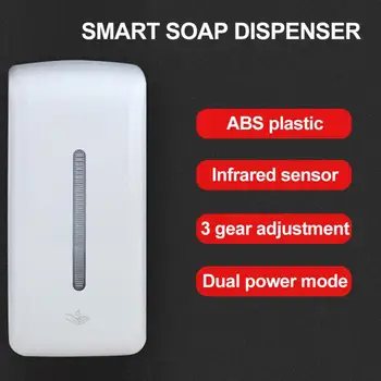 1000ML Touchless Automatic Sensor Hand Disinfection Machine Wall-mounted Liquid Hand Cleaner Machine Soap Dispenser
1000ML Touchless Automatic Sensor Hand Disinfection Machine Wall-mounted Liquid Hand Cleaner Machine Soap Dispenser