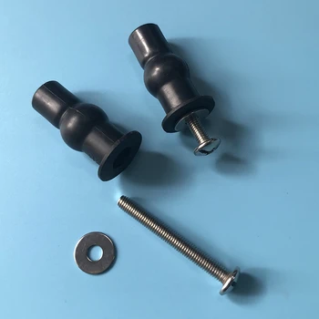 2Pcs Pairs Fixings Toilet Expanding Seat 1 Top Universal Fix Screws Rubber Screw Top Nuts Blind Hole Hinges Fittings
2Pcs Pairs Fixings Toilet Expanding Seat 1 Top Universal Fix Screws Rubber Screw Top Nuts Blind Hole Hinges Fittings