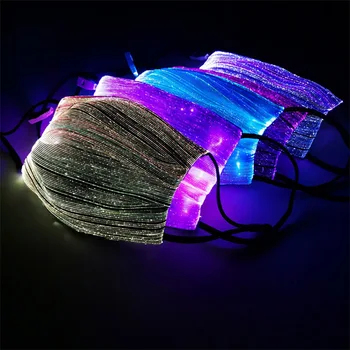Beaty LED Light Up Face Mask 7 Color Lights USB Rechargeable Glowing Luminous Mask for Bars Party Festival Dancing Masqueradede
Beaty LED Light Up Face Mask 7 Color Lights USB Rechargeable Glowing Luminous Mask for Bars Party Festival Dancing Masqueradede