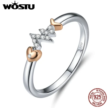 WOSTU Genuine 925 Sterling Silver Fishbone Rings Zircon Wedding Ring Finger For Women Fashion Engagement Jewelry CQR635
WOSTU Genuine 925 Sterling Silver Fishbone Rings Zircon Wedding Ring Finger For Women Fashion Engagement Jewelry CQR635