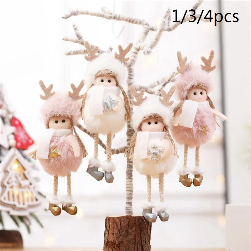 1/3/4PCS Christmas Dolls Angel Santa Claus Pendant Ornament Christmas Tree Hanging Decorations for Home New Year Kids Gift Craft
1/3/4PCS Christmas Dolls Angel Santa Claus Pendant Ornament Christmas Tree Hanging Decorations for Home New Year Kids Gift Craft