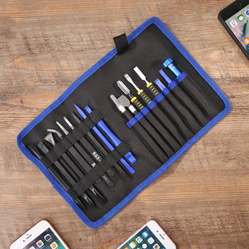 17 in 1 Phone Tablet Repairing Tools Kit Pry Opening Tool Dual Ends Spudger Set for Household Computer Accessories
17 in 1 Phone Tablet Repairing Tools Kit Pry Opening Tool Dual Ends Spudger Set for Household Computer Accessories