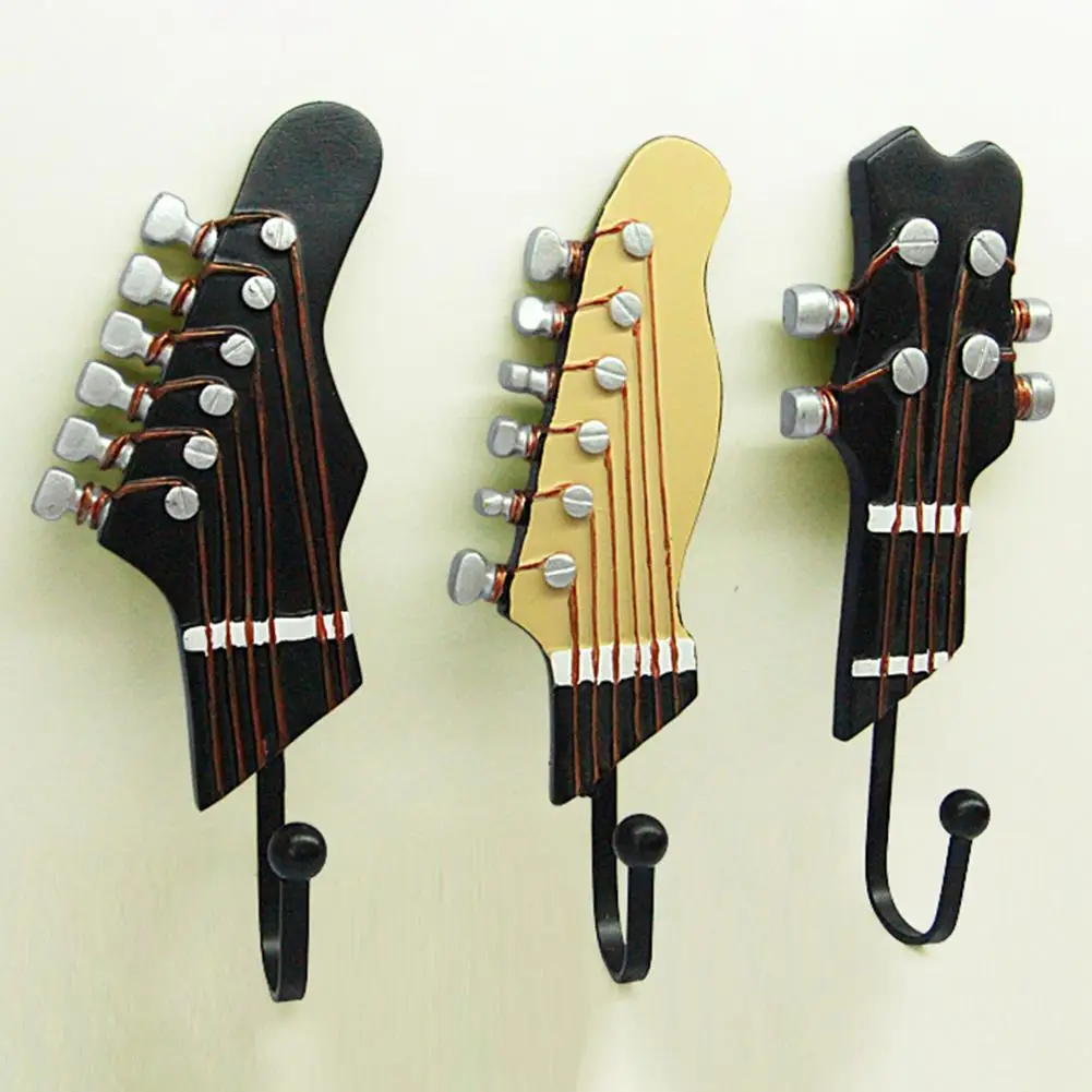 3Pcs Guitar Head Music Resin Clothes Hat Scarf Hanger Wall Hook Resin Crafts Sound of Music Home Decoration Hook Home Decoration
3Pcs Guitar Head Music Resin Clothes Hat Scarf Hanger Wall Hook Resin Crafts Sound of Music Home Decoration Hook Home Decoration