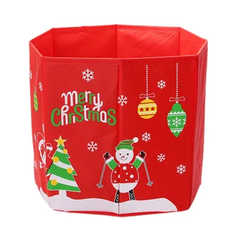 1 Pc Non-woven Storage Box Christmas Tree Snowman Patterned Festive Christmas Tree Foot Cover Xmas Tree Decoration for Xmas Part
1 Pc Non-woven Storage Box Christmas Tree Snowman Patterned Festive Christmas Tree Foot Cover Xmas Tree Decoration for Xmas Part