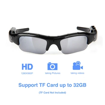 Wide Angle Sunglasses Camera Mini Eyewear DV DVR Video Recorder Outdoor Sports micro Camcorder Support TF Card Driving Glasses 
Wide Angle Sunglasses Camera Mini Eyewear DV DVR Video Recorder Outdoor Sports micro Camcorder Support TF Card Driving Glasses