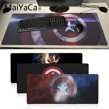 MaiYaCa Captain America Shield Gamer Mousepad Big Promotion Russia gaming mouse pad xl Keyboard Laptop PC notebook desk pad
MaiYaCa Captain America Shield Gamer Mousepad Big Promotion Russia gaming mouse pad xl Keyboard Laptop PC notebook desk pad
