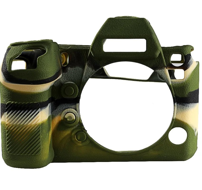 For-LUMIX-S1-S1R-Silicone-Cover-For-Panasonic-LUMIX-S1R-S1-Camera-Cover-High-Grade-Litchi (3)