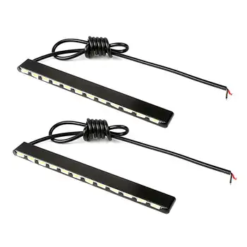 2pcs SMD Aluminum Housing 12 LEDs Led Strip Daytime Running Lights DRL Daylight Light Source Fog Light Car Styling Accessories
2pcs SMD Aluminum Housing 12 LEDs Led Strip Daytime Running Lights DRL Daylight Light Source Fog Light Car Styling Accessories