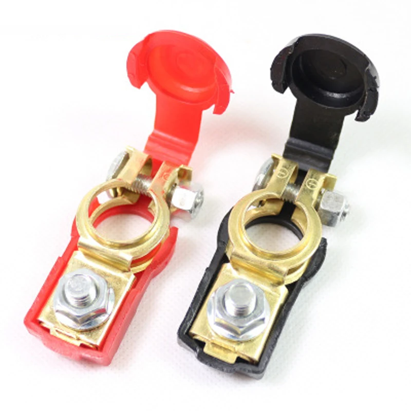 CHIZIYO 2pcs/Set Auto Battery Terminal Car Clamp Clips Negative Positive Pure Copper Connector Quick Connector Clips
CHIZIYO 2pcs/Set Auto Battery Terminal Car Clamp Clips Negative Positive Pure Copper Connector Quick Connector Clips