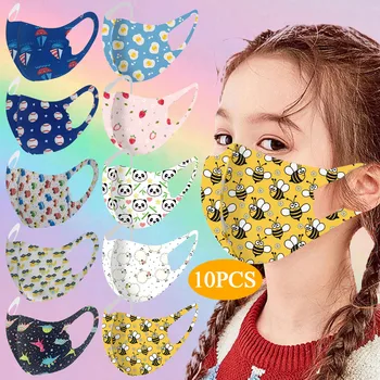 10pcs Mixed Printed Children Mask Ice Silk Breathable Mouth Mask Multiple Proteccion Mascarillas Washable Reusable Mondkapjes
10pcs Mixed Printed Children Mask Ice Silk Breathable Mouth Mask Multiple Proteccion Mascarillas Washable Reusable Mondkapjes