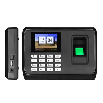 Biometric Fingerprint Password Attendance Machine Checking-in Recdor LCD Employee Time Clock
Biometric Fingerprint Password Attendance Machine Checking-in Recdor LCD Employee Time Clock