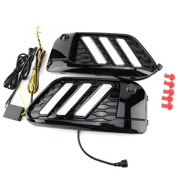 2Pcs 3-Color Car Daytime Running Light Turn Signal Lamp LED Fog Lamp for BMW X1 F48 F49 2016 2017 2018 2019 DRL
2Pcs 3-Color Car Daytime Running Light Turn Signal Lamp LED Fog Lamp for BMW X1 F48 F49 2016 2017 2018 2019 DRL