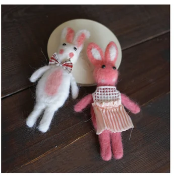 Newborn Photography Props Felt Rabbits Mini Props Infantil Photo Shoot Accessories Sweet Photo Decorations Pink White Rabbit
Newborn Photography Props Felt Rabbits Mini Props Infantil Photo Shoot Accessories Sweet Photo Decorations Pink White Rabbit
