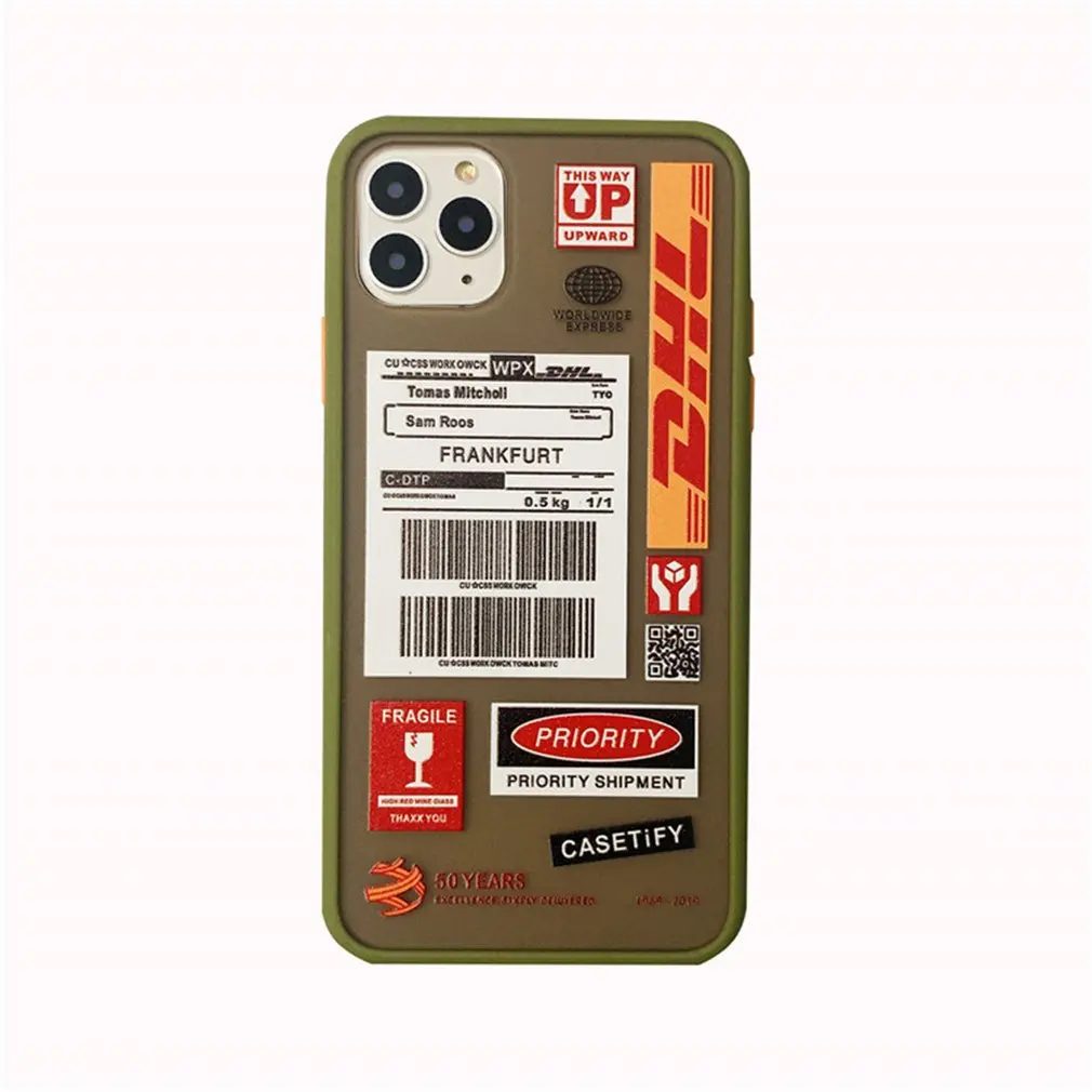 For Iphone 11 Pro Label Original Smart Cover Dustproof Scratch Proof Express Bill Mobile Phone Shell
For Iphone 11 Pro Label Original Smart Cover Dustproof Scratch Proof Express Bill Mobile Phone Shell