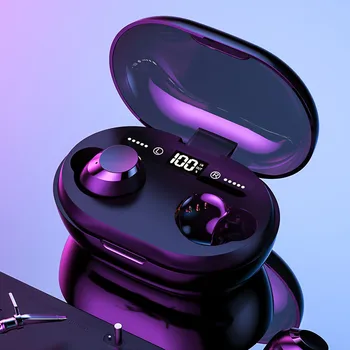 C8S TWS Wireless Earphone Bluetooth V5.0 3000 MAh Charging Box LED Display As Power Bank Headset Touch Earbud Adjust Volume
C8S TWS Wireless Earphone Bluetooth V5.0 3000 MAh Charging Box LED Display As Power Bank Headset Touch Earbud Adjust Volume