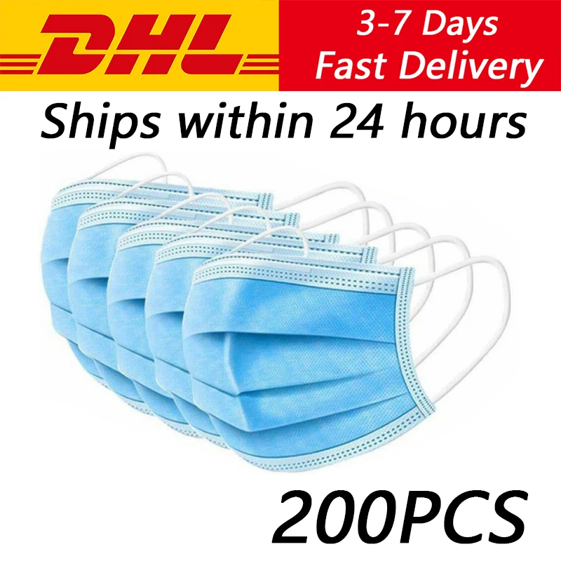 200pcs Disposable Face Mouth Mask Nonwoven Masks Anti PM2.5 Hygiene Safety Protective Mouth Mask Mouth Face Masks DHL Shipping
200pcs Disposable Face Mouth Mask Nonwoven Masks Anti PM2.5 Hygiene Safety Protective Mouth Mask Mouth Face Masks DHL Shipping