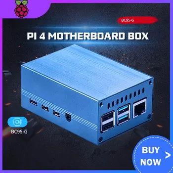 New Raspberry Pi 4B Metal Shell Raspberry Pi 4 Motherboard Box Aluminum Alloy Protective Shell With Cooling Accessories
New Raspberry Pi 4B Metal Shell Raspberry Pi 4 Motherboard Box Aluminum Alloy Protective Shell With Cooling Accessories