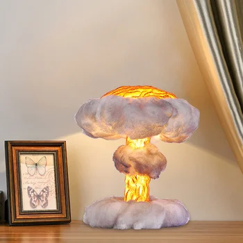Simulation Explosion Mushroom Clouds LED Table Lamp Eye Protection Art Desk Lamp YU-Home
Simulation Explosion Mushroom Clouds LED Table Lamp Eye Protection Art Desk Lamp YU-Home